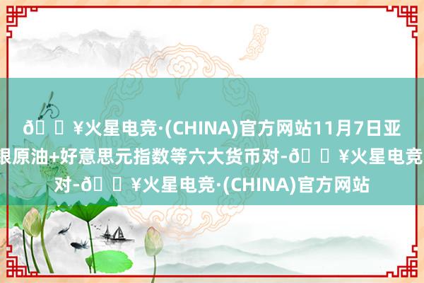 🔥火星电竞·(CHINA)官方网站11月7日亚市支合手阻力：金银原油+好意思元指数等六大货币对-🔥火星电竞·(CHINA)官方网站