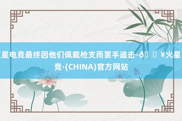 火星电竞最终因他们佩戴枪支而罢手追击-🔥火星电竞·(CHINA)官方网站