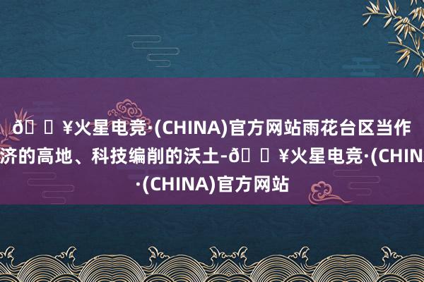 🔥火星电竞·(CHINA)官方网站雨花台区当作南京数字经济的高地、科技编削的沃土-🔥火星电竞·(CHINA)官方网站